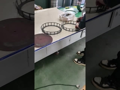 يتم تثبيت حمالات الدوار الكروية